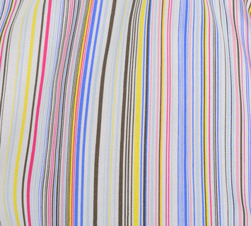 camicia coreana a righe stampa colorata