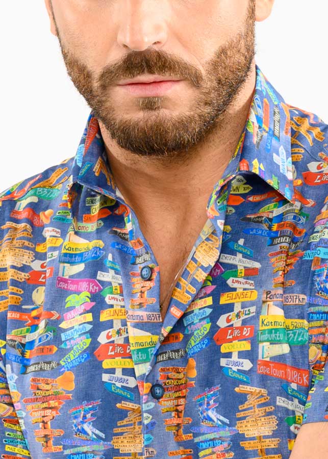 Camicie estive uomo discount fantasia