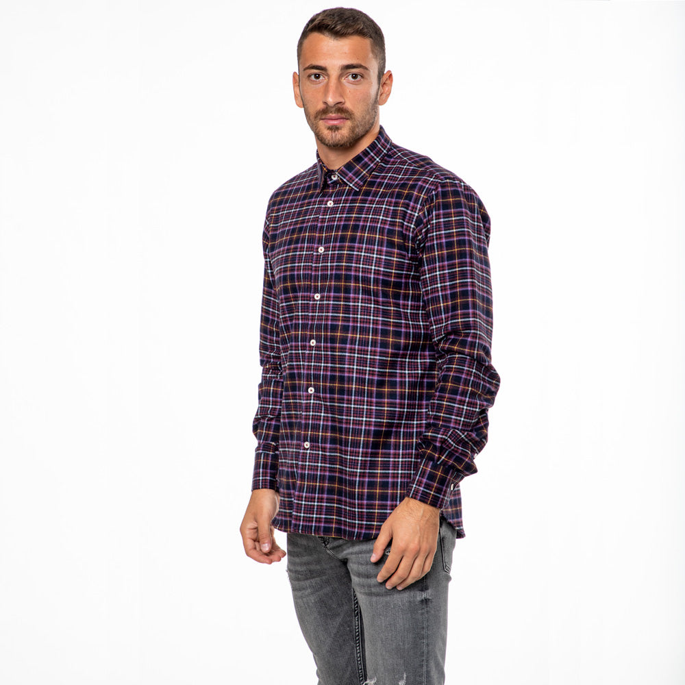 Camicia in flanella a quadri - BLU - 17.00€ - Kiabi Camicia in flanella a quadri - BLU - 17.00€ - Kiabi