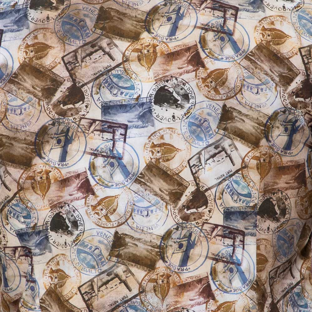 Dettaglio-tessuto-camicia-stampa-passport-Viben