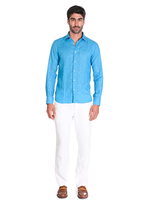 Camicia di sales lino e jeans