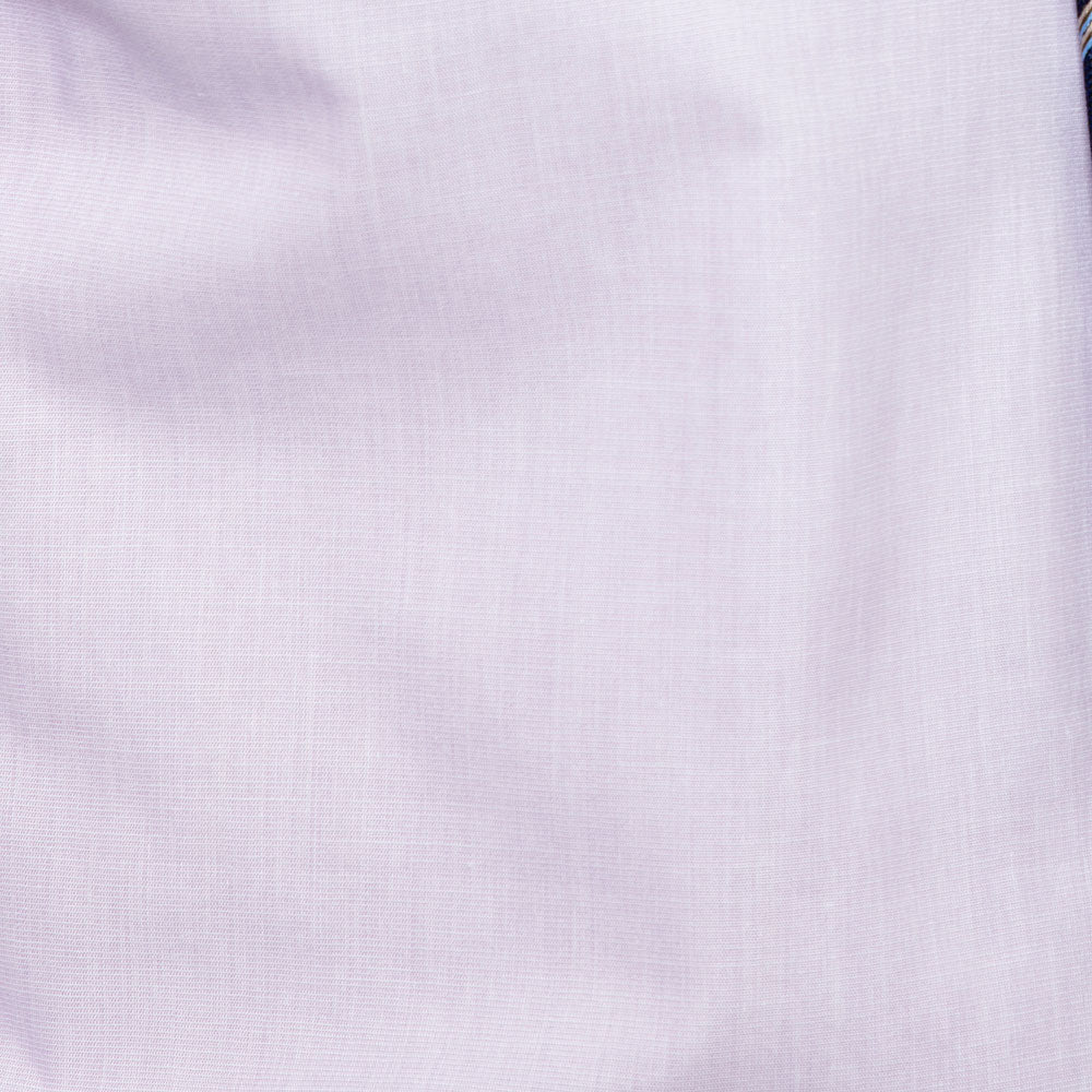 dettaglio-tessuto-Camicia-lilla-slim-fit-Viben
