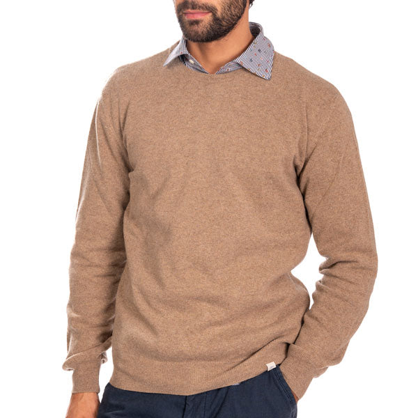 Outfit Maglione Beige Uomo Sweater Maglione Uomo Beige