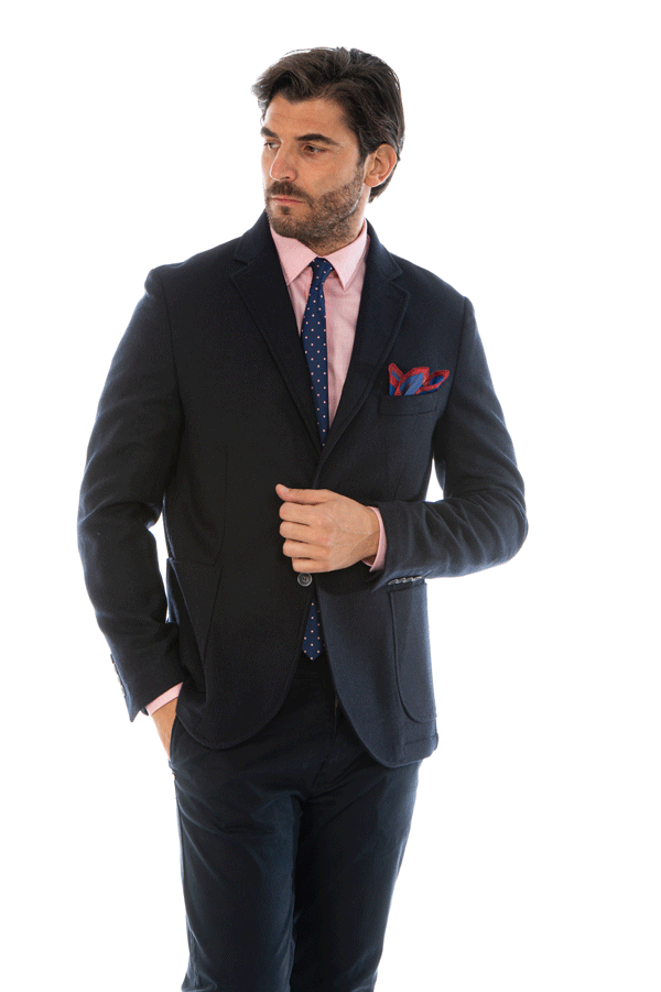 Completo sales uomo rosa