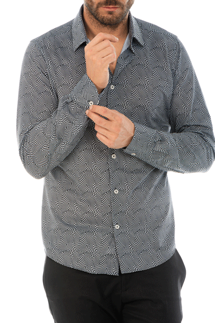 Camicia 2025 uomo nera