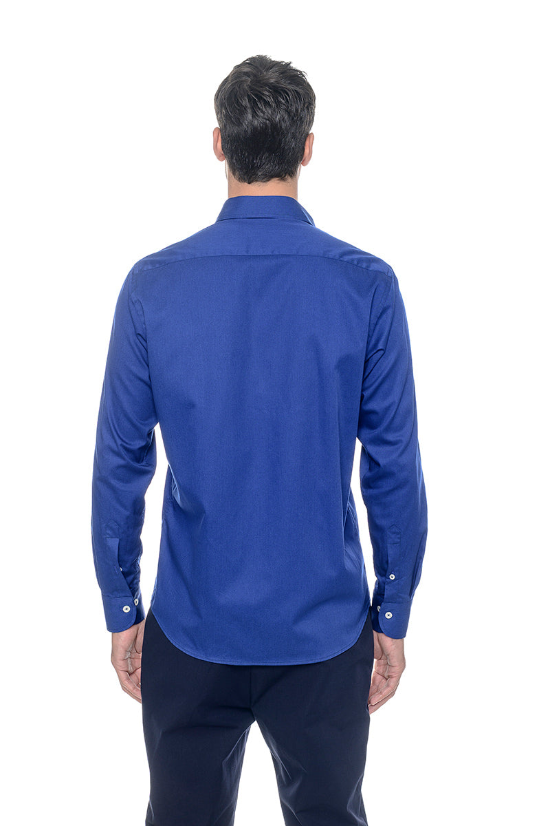 Camicia classica regolare- blu chiaro