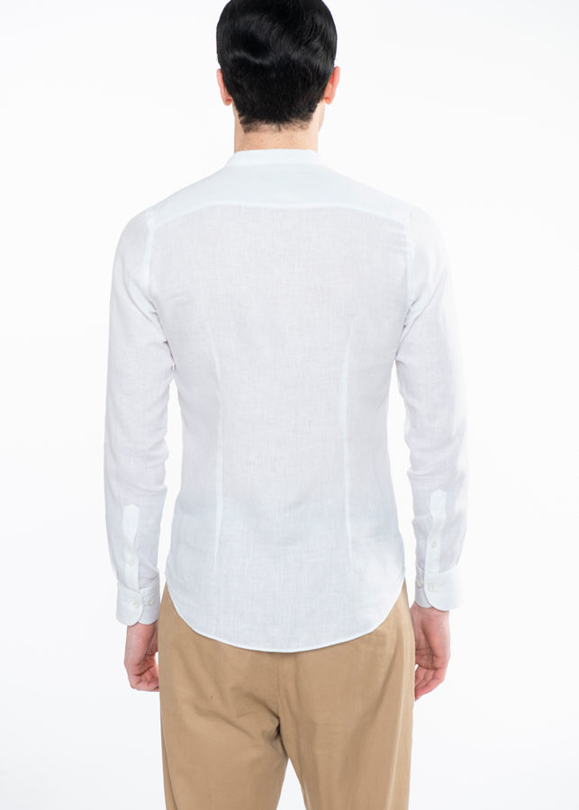 PAOLO DI MATTEO Camicia Uomo Art 2724 MOD 2270 - Slim Fit - Made In Italy - Collo Coreana Camicia Basica Bianco L 108176765 PAOLO DI MATTEO Camicia Uomo Art 2724 MOD 2270 - Slim Fit - Made In Italy - Collo Coreana Camicia Basica Bianco L 108176765
